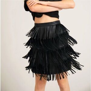Munthe Fringe Skirt